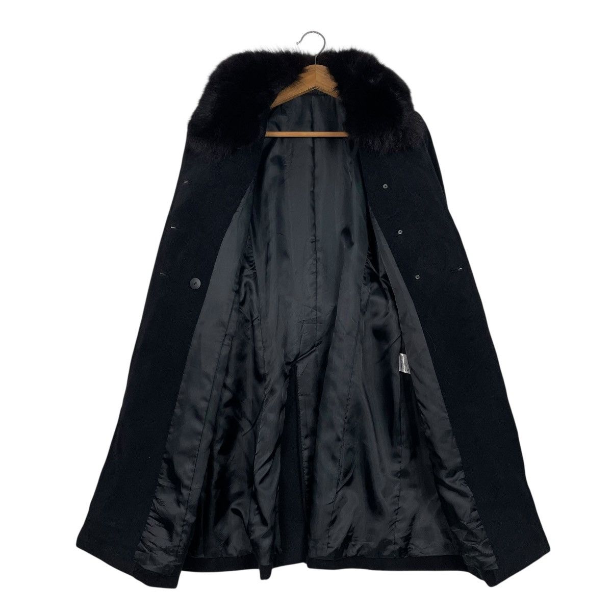 Comme Ca Ism Comme Ca Ism Black Double Breasted Women Coat Size S / US 4 / IT 40 - 12 Thumbnail