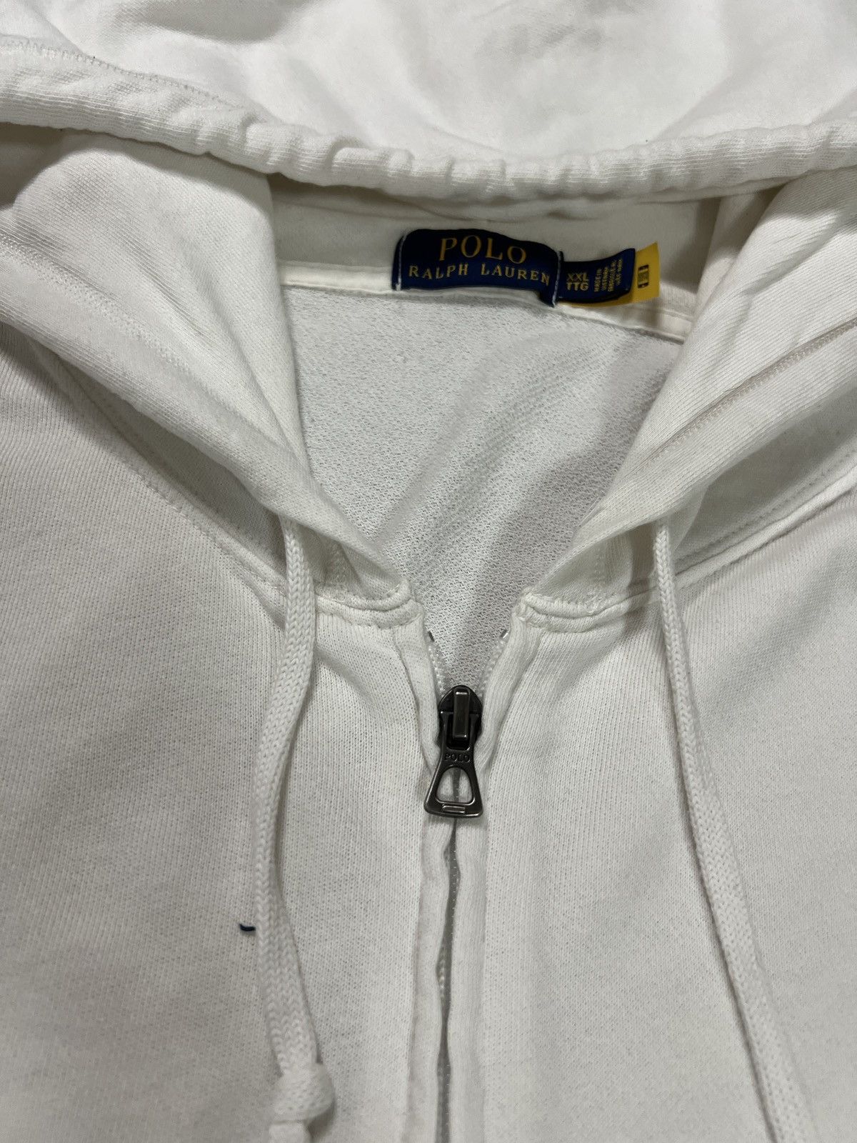 Polo Ralph Lauren Vintage Polo Ralph Lauren Zip Up Hoodie Drip Size US XXL / EU 58 / 5 - 4 Thumbnail