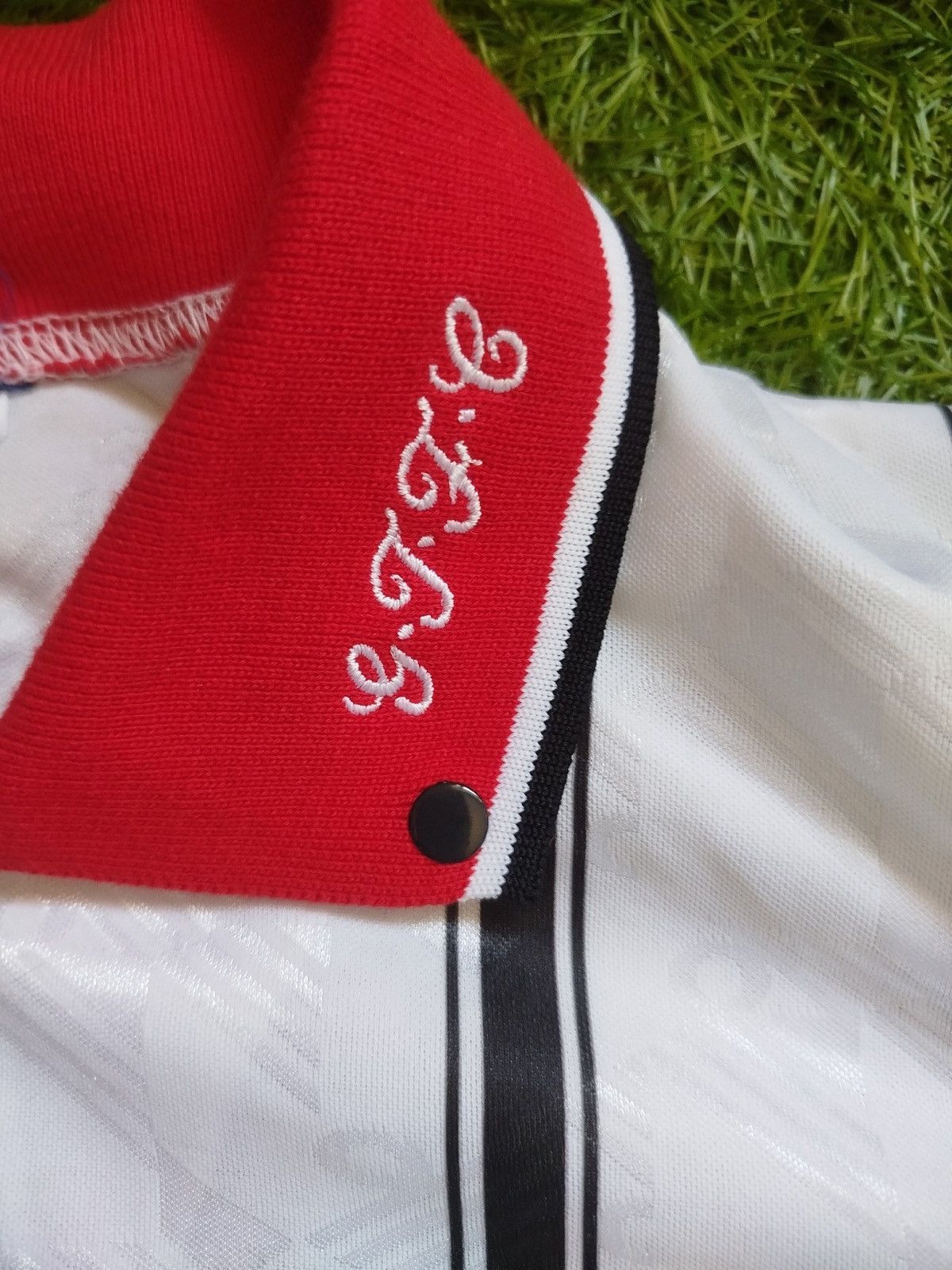 Other Grimsby Town 1993/1994 Admiral vintage shirt jersey Size US XL / EU 56 / 4 - 5 Thumbnail