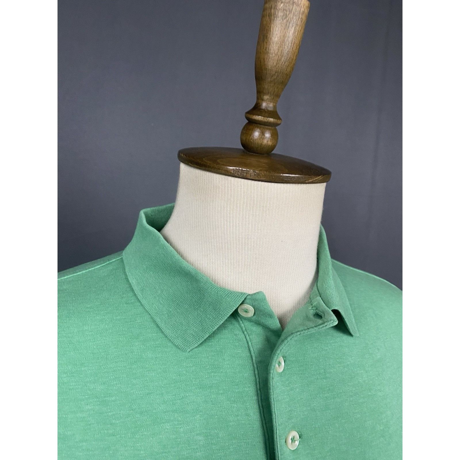 Ralph Lauren Polo Ralph Lauren Slim Fit Men's Green Polo T-Shirt Size L Size US L / EU 52-54 / 3 - 6 Thumbnail