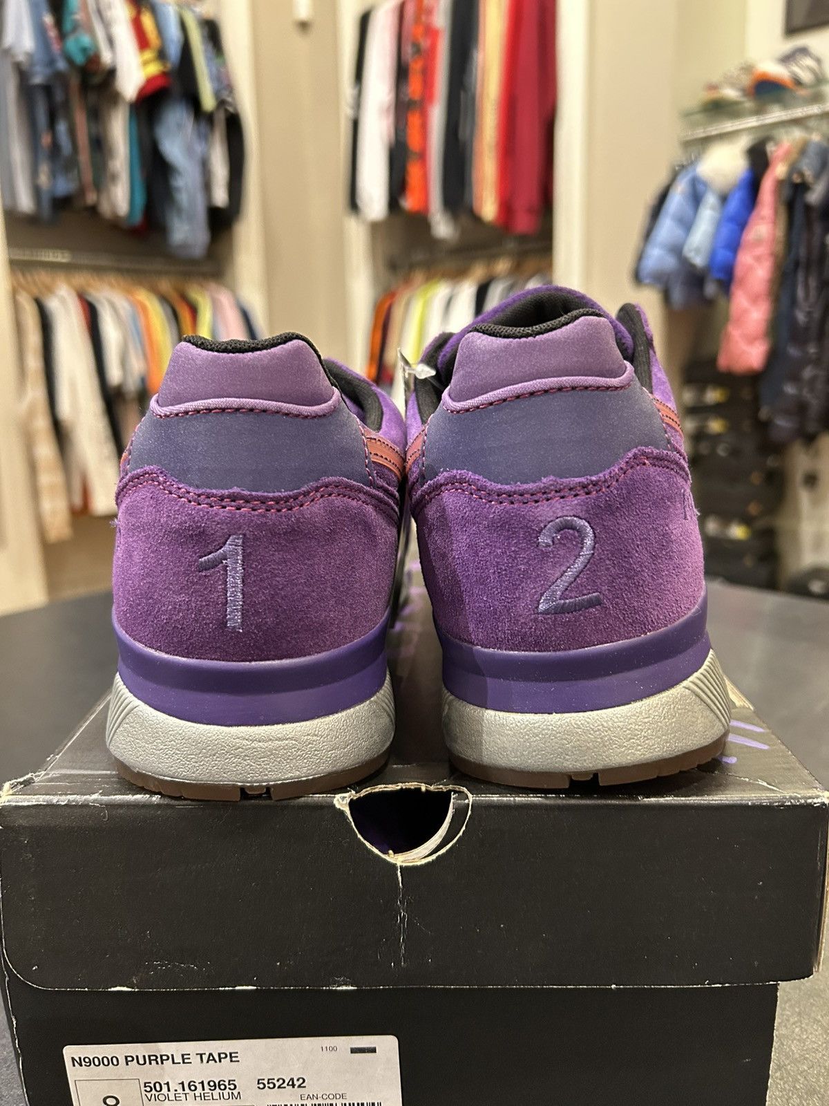 Diadora Diadora N9000 Packer Raekwon Purple Size US 8.5 / EU 41-42 - 3 Thumbnail