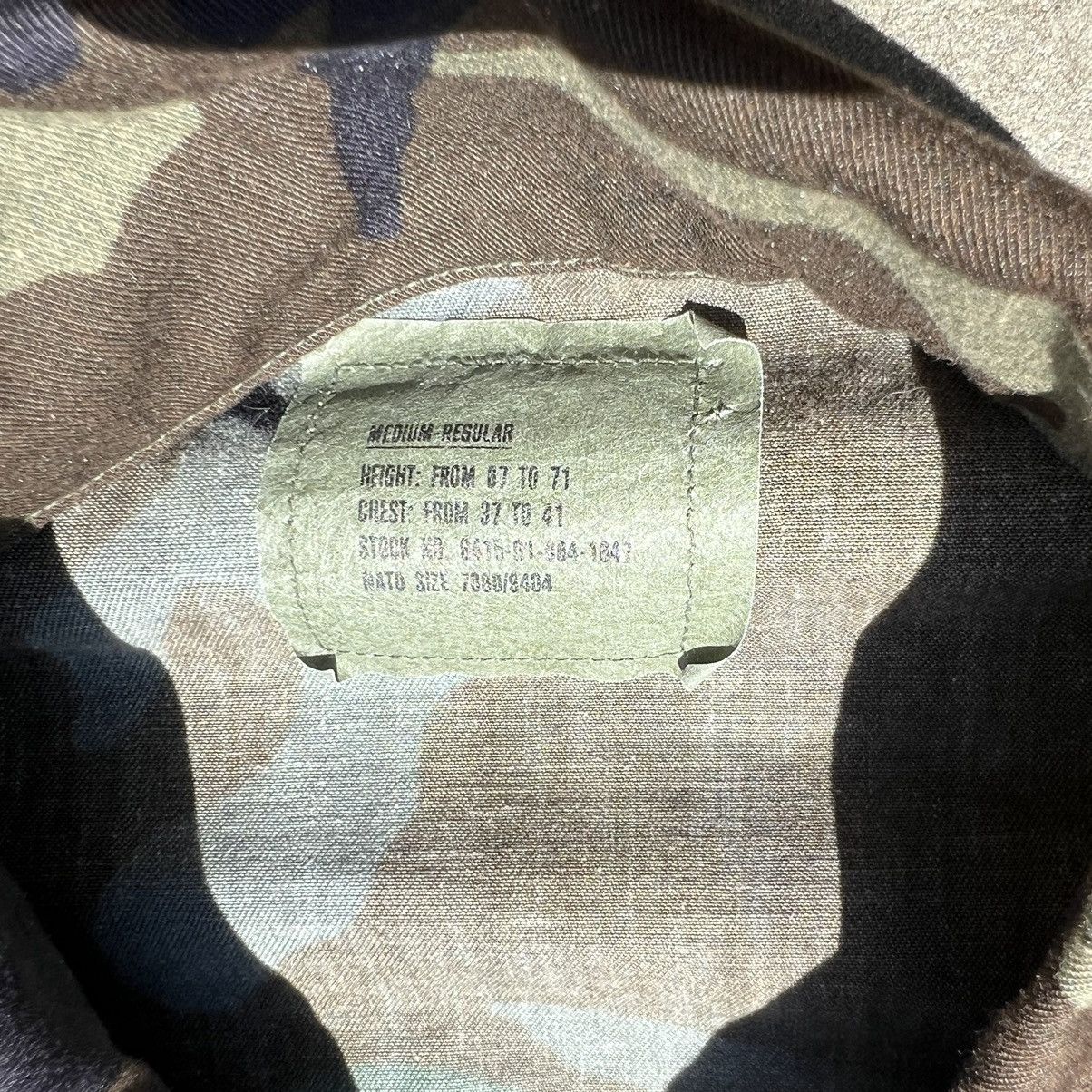 Vintage Y2K Woodland Camo Cargo Utility Jacket Size US M / EU 48-50 / 2 - 3 Thumbnail