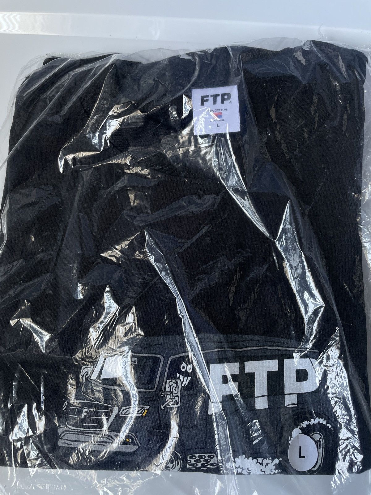 Fuck The Population FTP VAN TEE LARGE Size US L / EU 52-54 / 3 - 3 Thumbnail