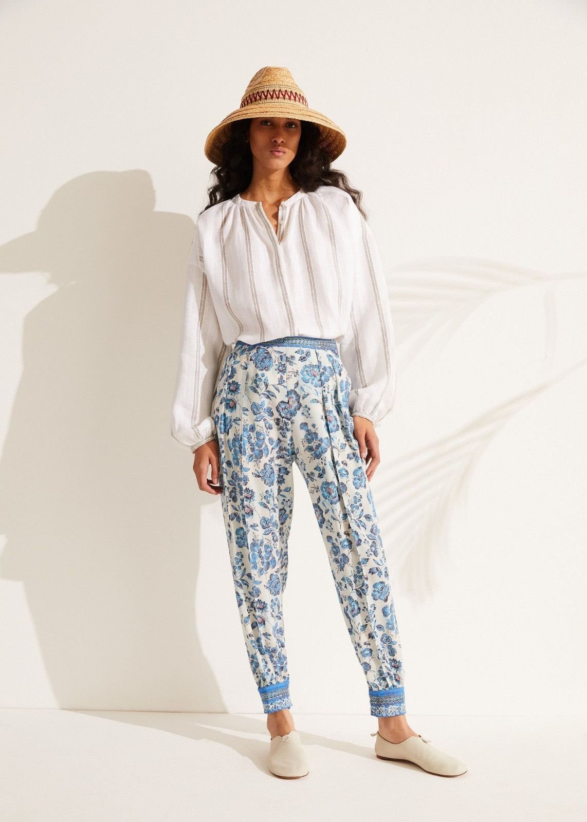 Loro Piana o1srvl11e0824 Alvy Af Trouser in Multicolor Size 26" / US 2 / IT 38 - 2 Thumbnail