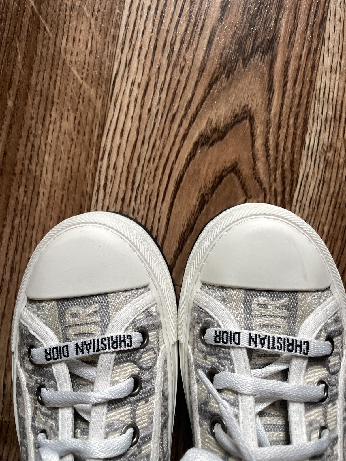 Christian Dior Monsieur CHRISTIAN DIOR - Walk'N'Dior Canvas Low-Top Sneakers Size US 5 / IT 35 - 11 Thumbnail