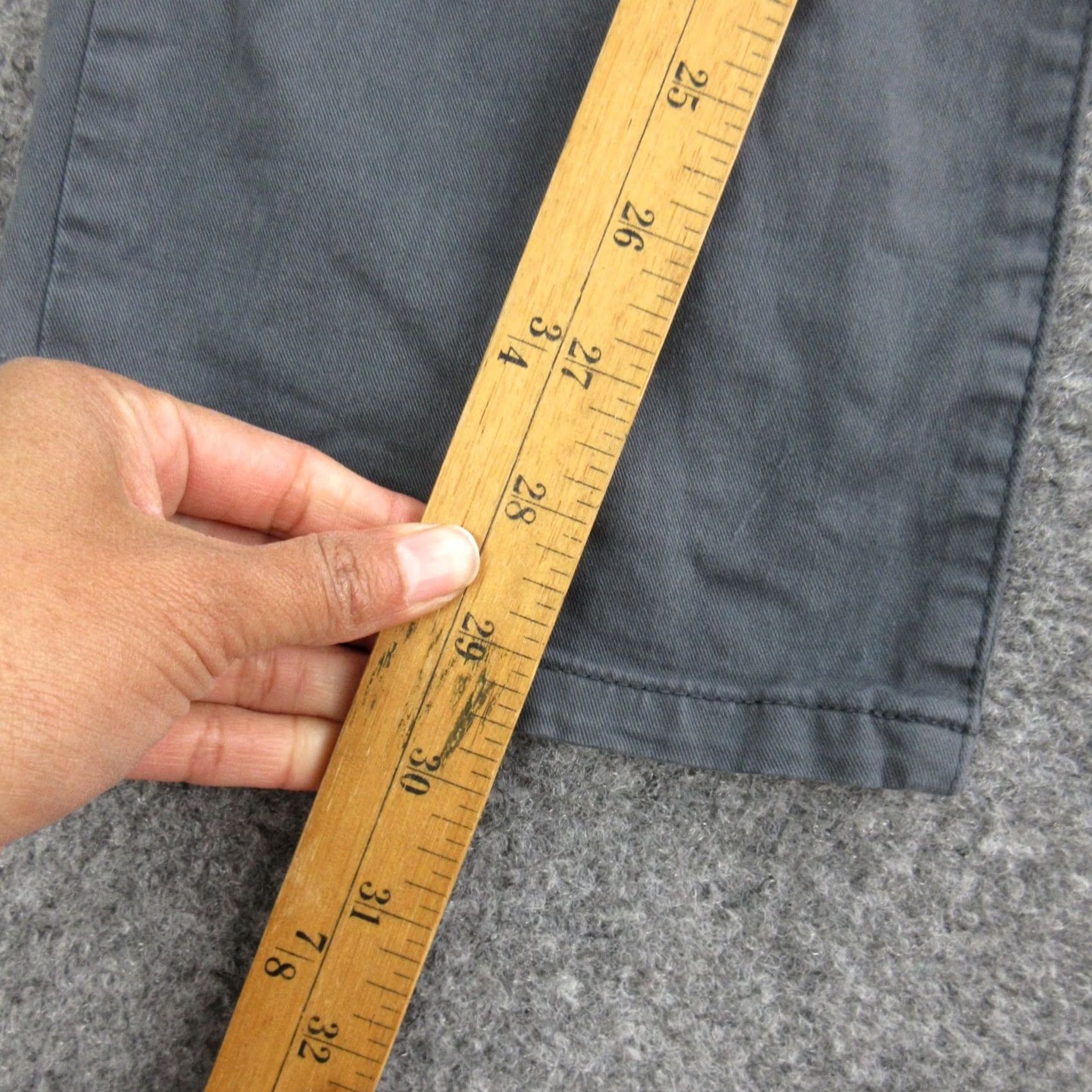 Flint And Tinder Flint and Tinder Jeans Mens 32x30 Gray Straight Fit Denim Casual Pants Size US 32 / EU 48 - 3 Thumbnail