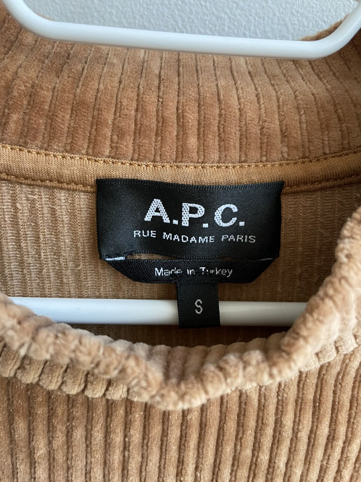 A.P.C. A.P.C. APC Rue Madame Paris Remy Corduroy Sweater Sweatshirt Size S / US 4 / IT 40 - 4 Thumbnail