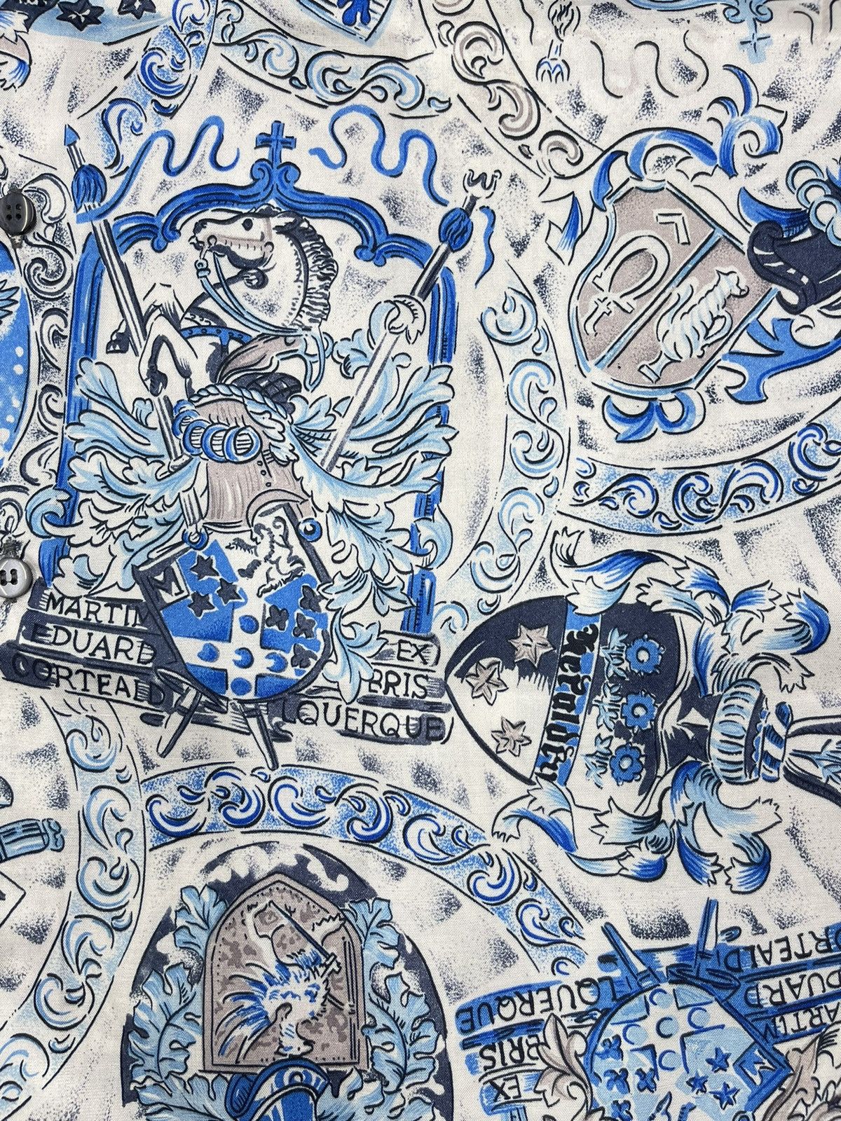 Other Vintage Thai Silk By Apple Full Print Y2K Japanese Crazy Size US XL / EU 56 / 4 - 4 Thumbnail