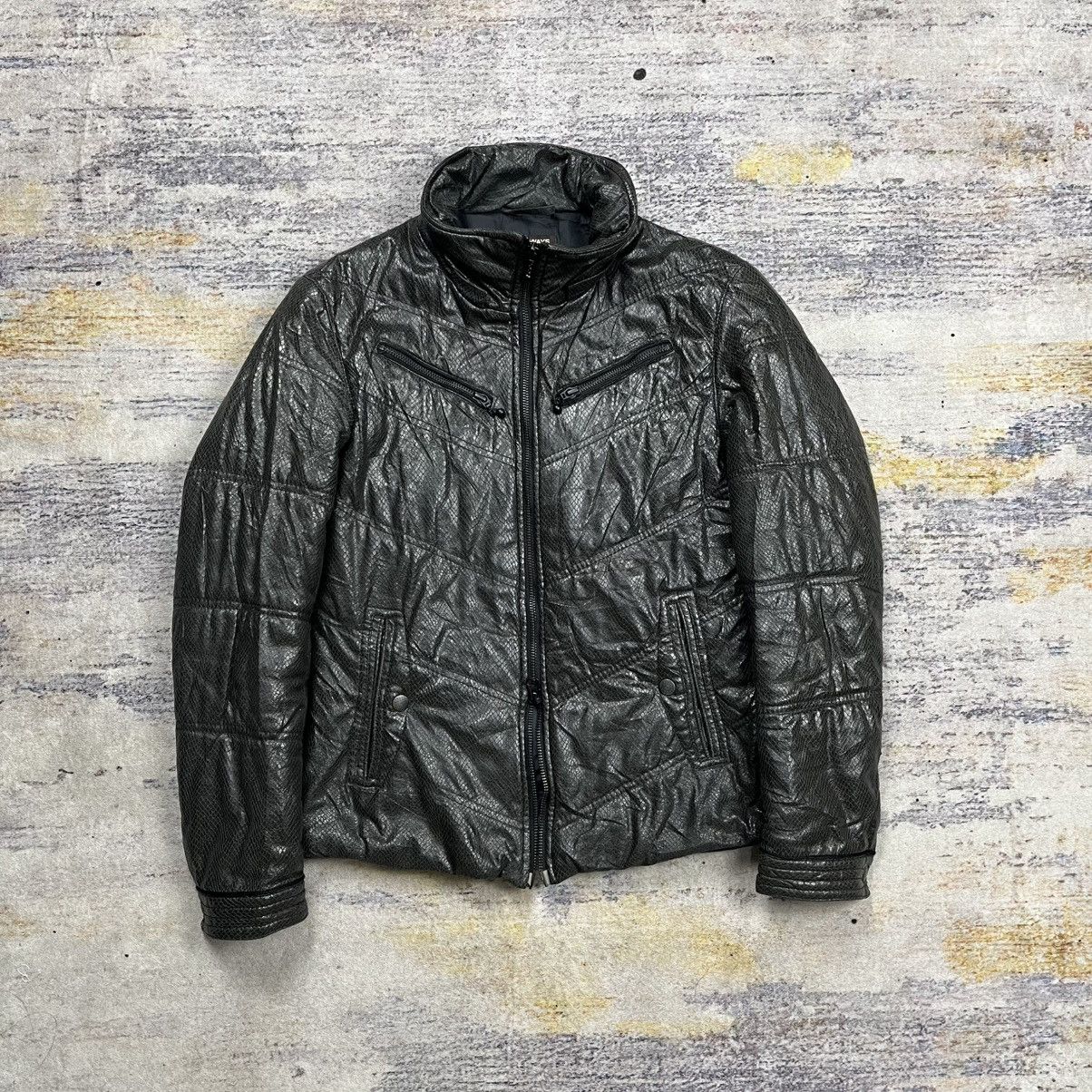 HIDEAWAYS Hideaways snake skin effect riders jacket vkei l.g.b style Size US S / EU 44-46 / 1 - 2 Thumbnail