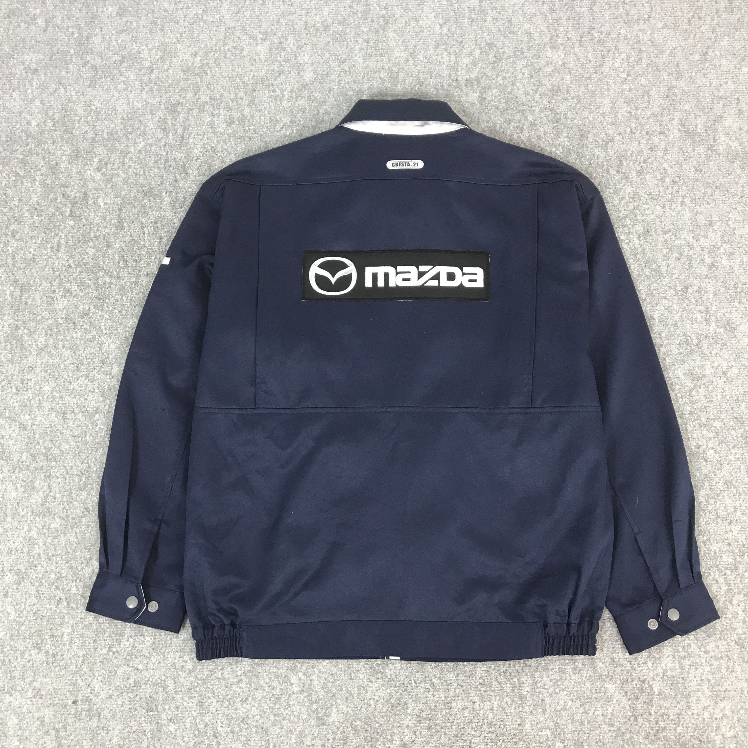Japanese Brand MAZDA RACING TEAM MOTORSPORT CUSTOM JACKET K64B11 Size US L / EU 52-54 / 3 - 1 Thumbnail