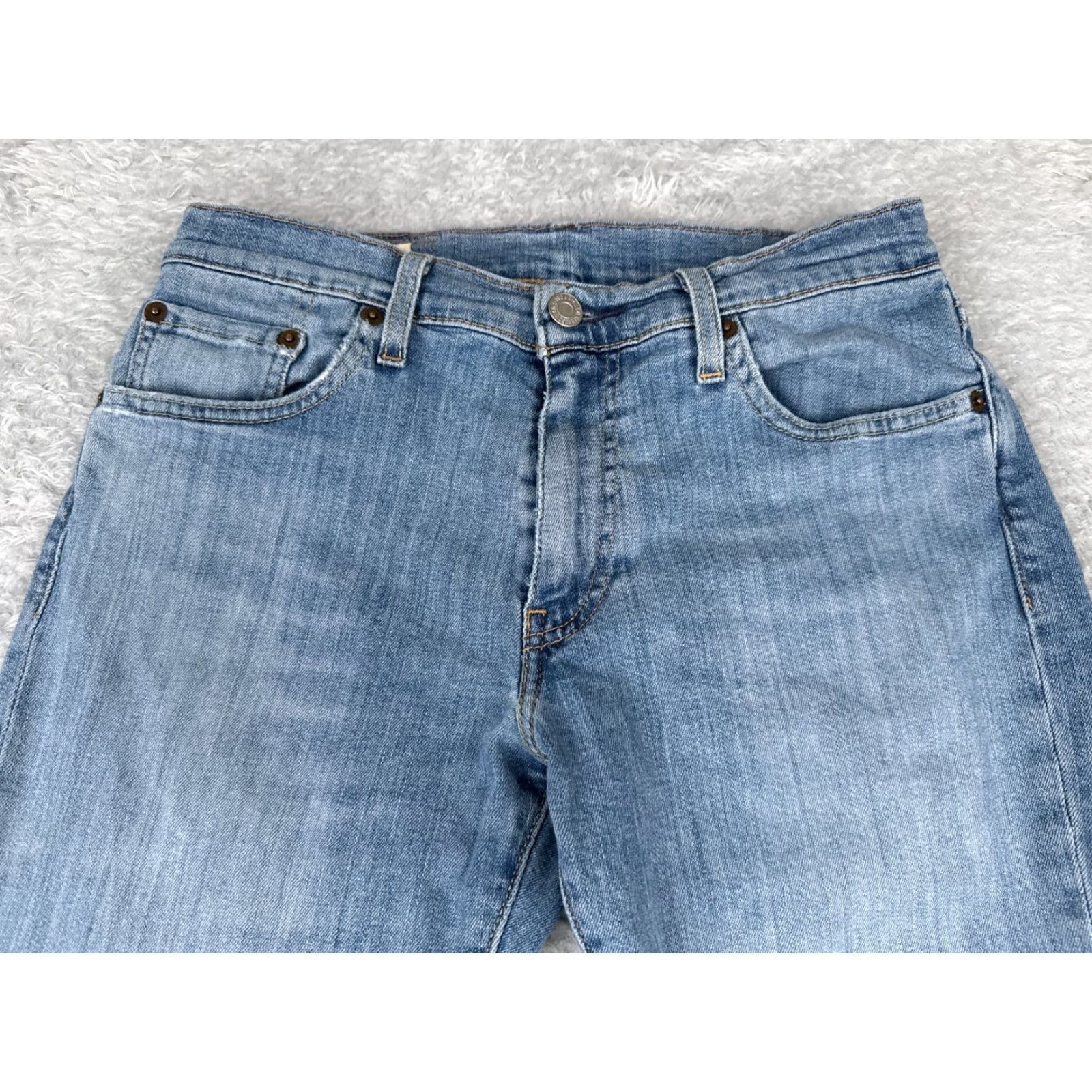 Levi's Levi's 511 Jeans Men's 29 Blue Denim Regular Fit 5-Pocket Cotton Blend Size US 29 - 4 Thumbnail