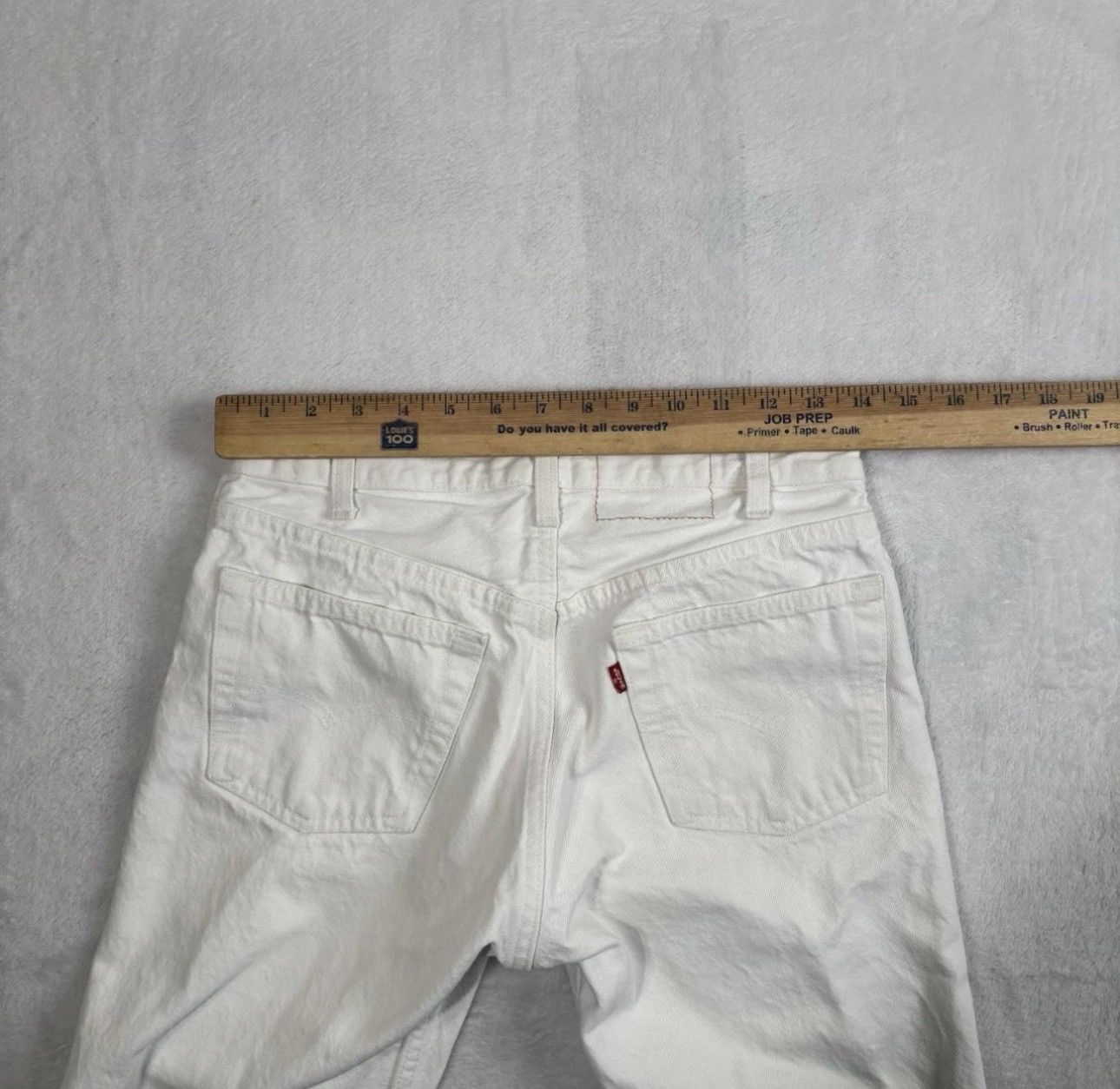 Levi's Vintage Clothing VTG Levi's 501 USA White Denim Jeans Size 25" / US 0 / IT 36 - 6 Thumbnail