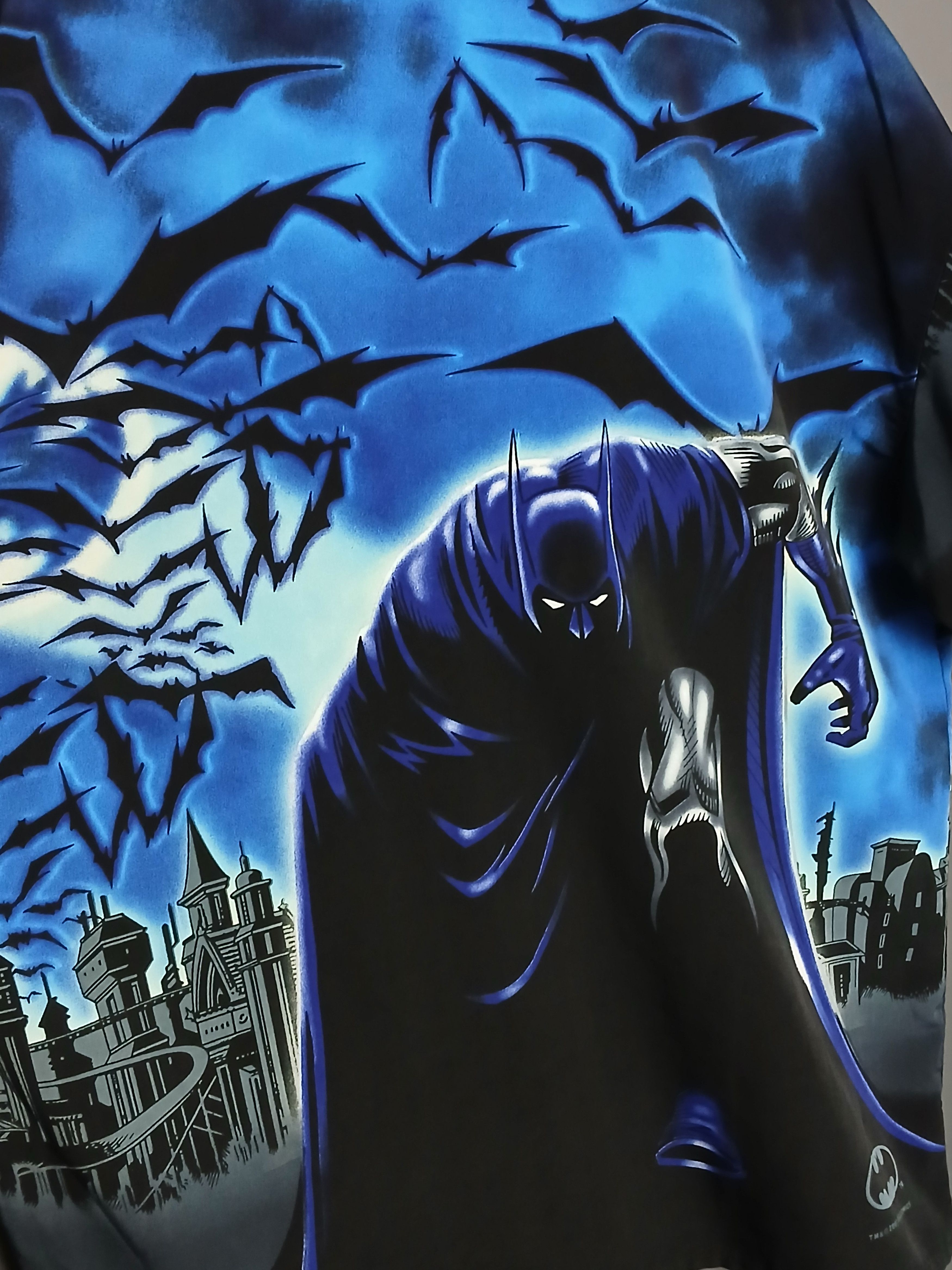 DC Comics × Vintage × Warner Bros Vintage 2001 DC Batman Shirt Size US L / EU 52-54 / 3 - 4 Thumbnail