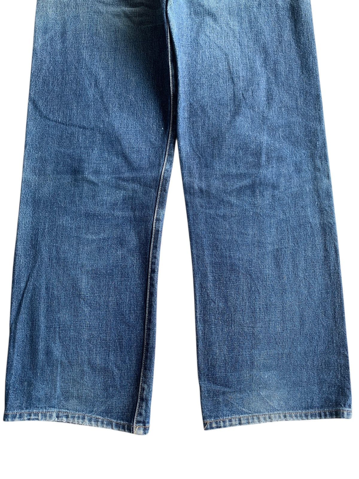 Japanese Brand × Jean Unknown Japanese Selvedge Button Fly Distressed Denim Size US 34 / EU 50 - 9 Thumbnail
