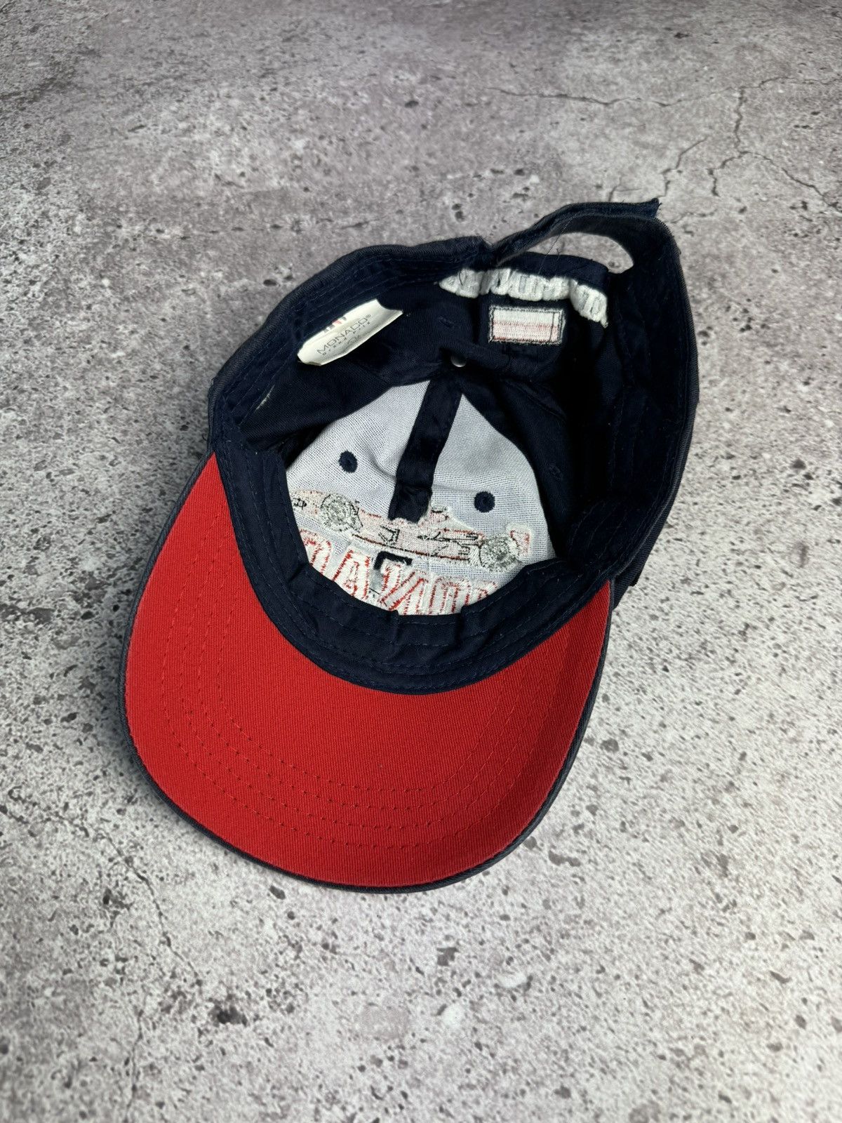 Vintage Vintage Monaco Grand Prix Racing Cap Hat Logo Size ONE SIZE - 7 Thumbnail