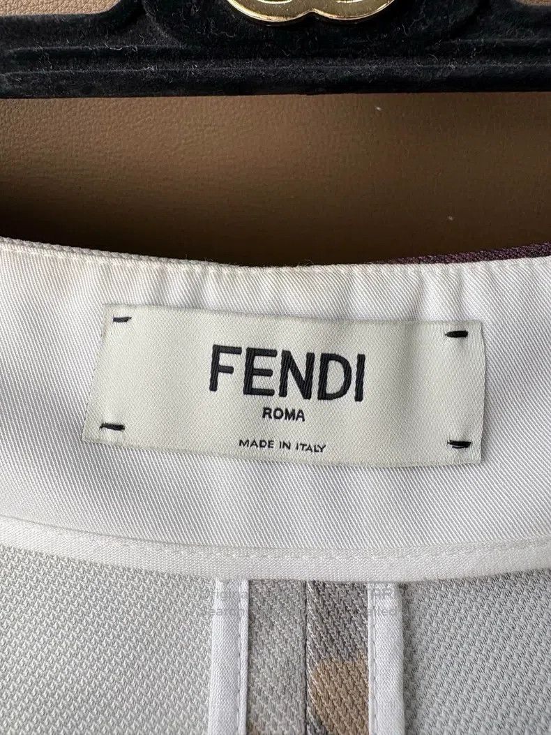 Fendi Fendi Abstract ink wash print panelled long skirt Size 26" / US 2 / IT 38 - 7 Thumbnail