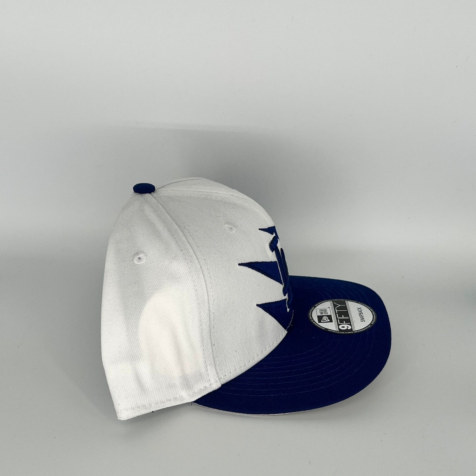 New Era White Blue Los Angeles Dodgers New Era MLB 9Fifty Snapback Size ONE SIZE - 3 Thumbnail