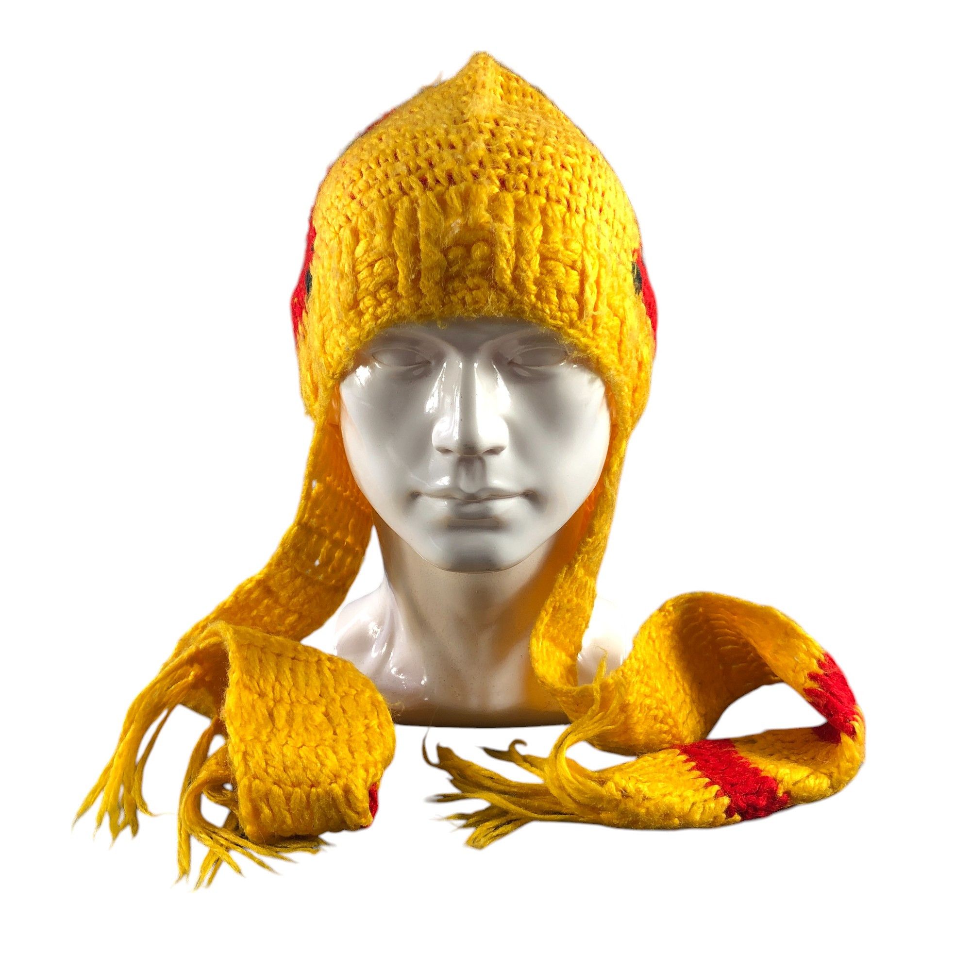 Vintage King Kong Earflap Beanie Snowcap Snow Hat B1076 Size ONE SIZE - 2 Thumbnail