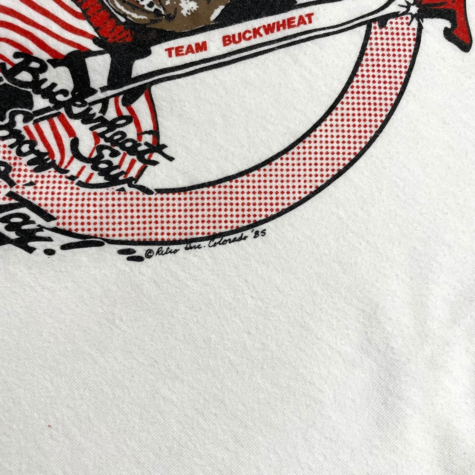 Vintage RARE 80s BUCKWHEAT SKI TEAM PARODY T-SHIRT COMEDY VAIL M Size US M / EU 48-50 / 2 - 3 Thumbnail