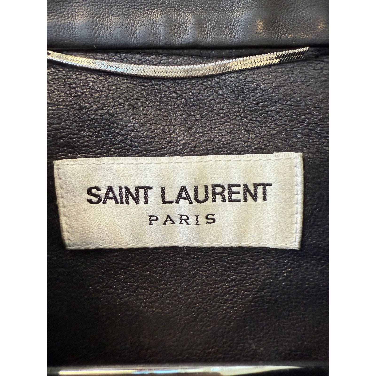 Saint Laurent Paris Saint Laurent Paris Leather Shirt Jacket Size US M / EU 48-50 / 2 - 3 Thumbnail