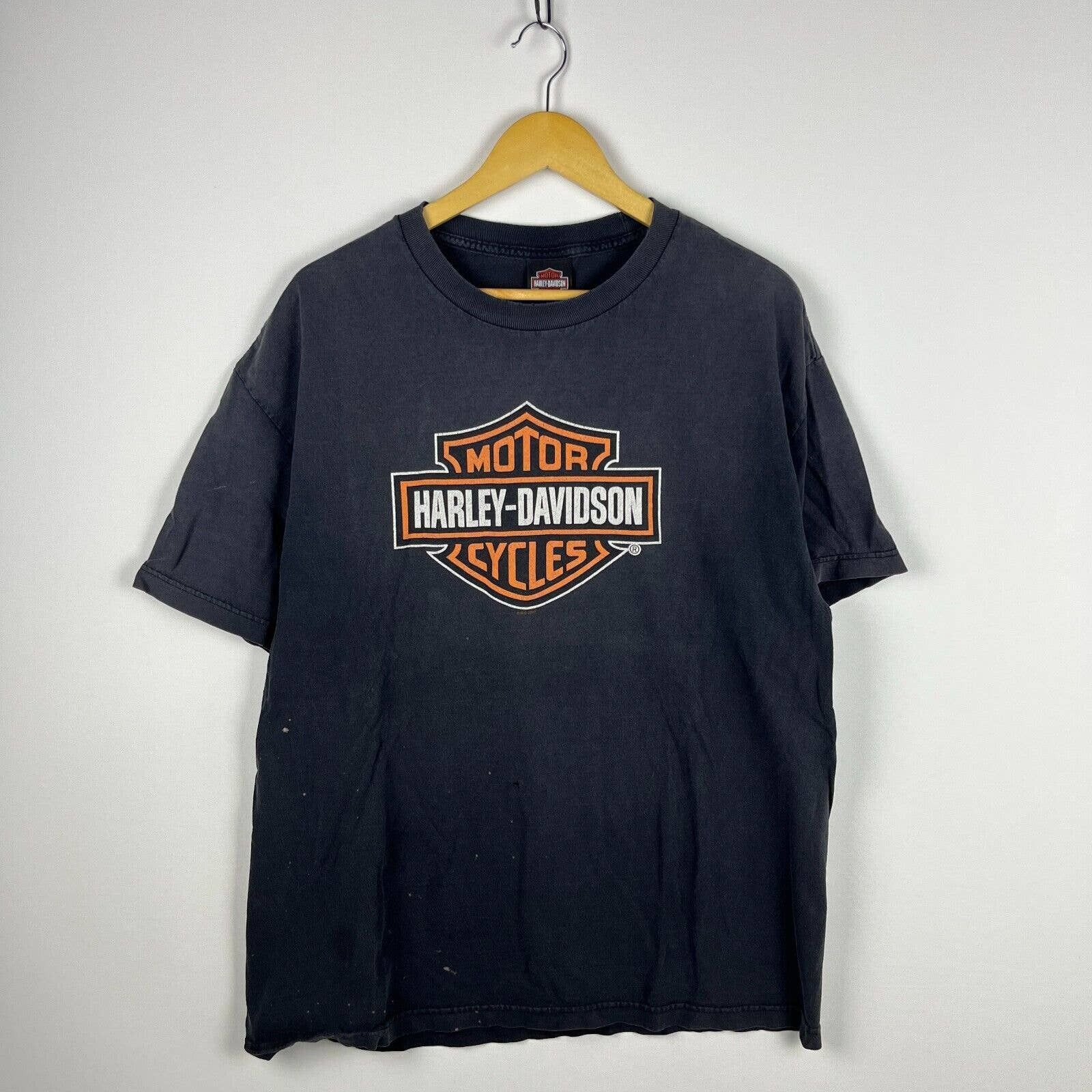 Vintage Harley Davidson Barrie Faded T shirt XL