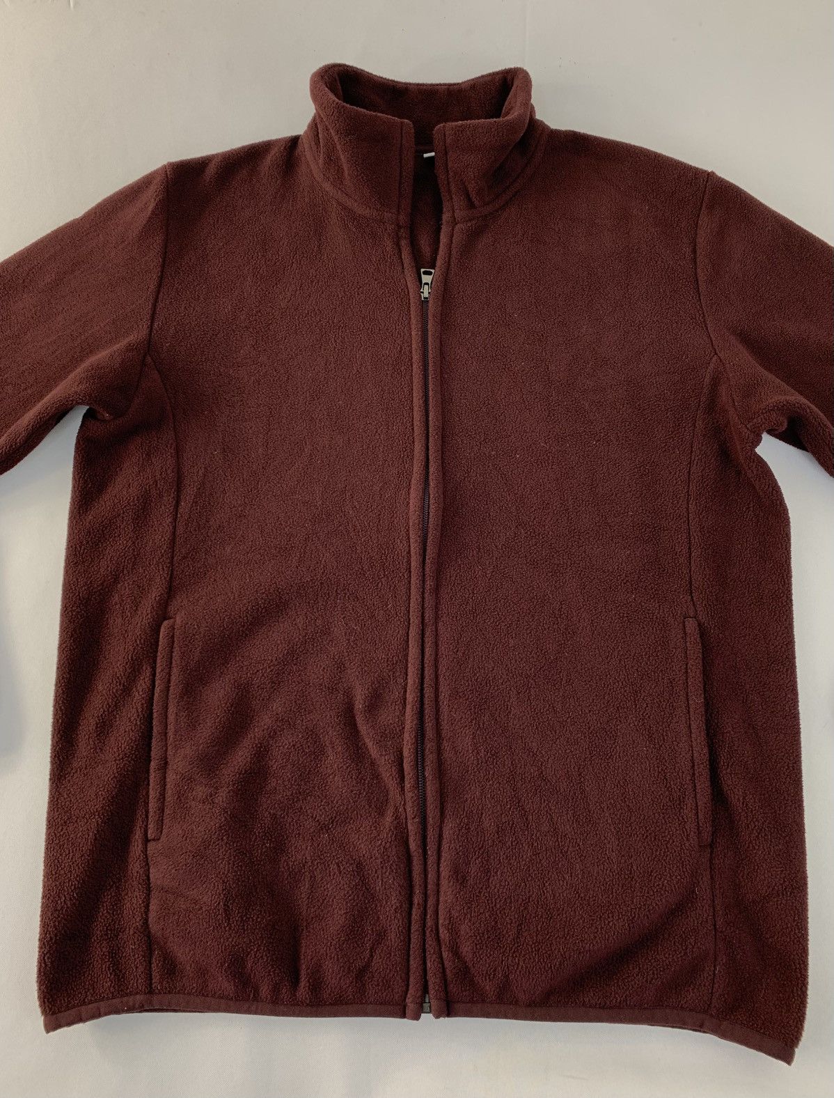 Vintage Japanese Brand Fleece Jacket Zip Up Double Pocket Size US L / EU 52-54 / 3 - 3 Thumbnail