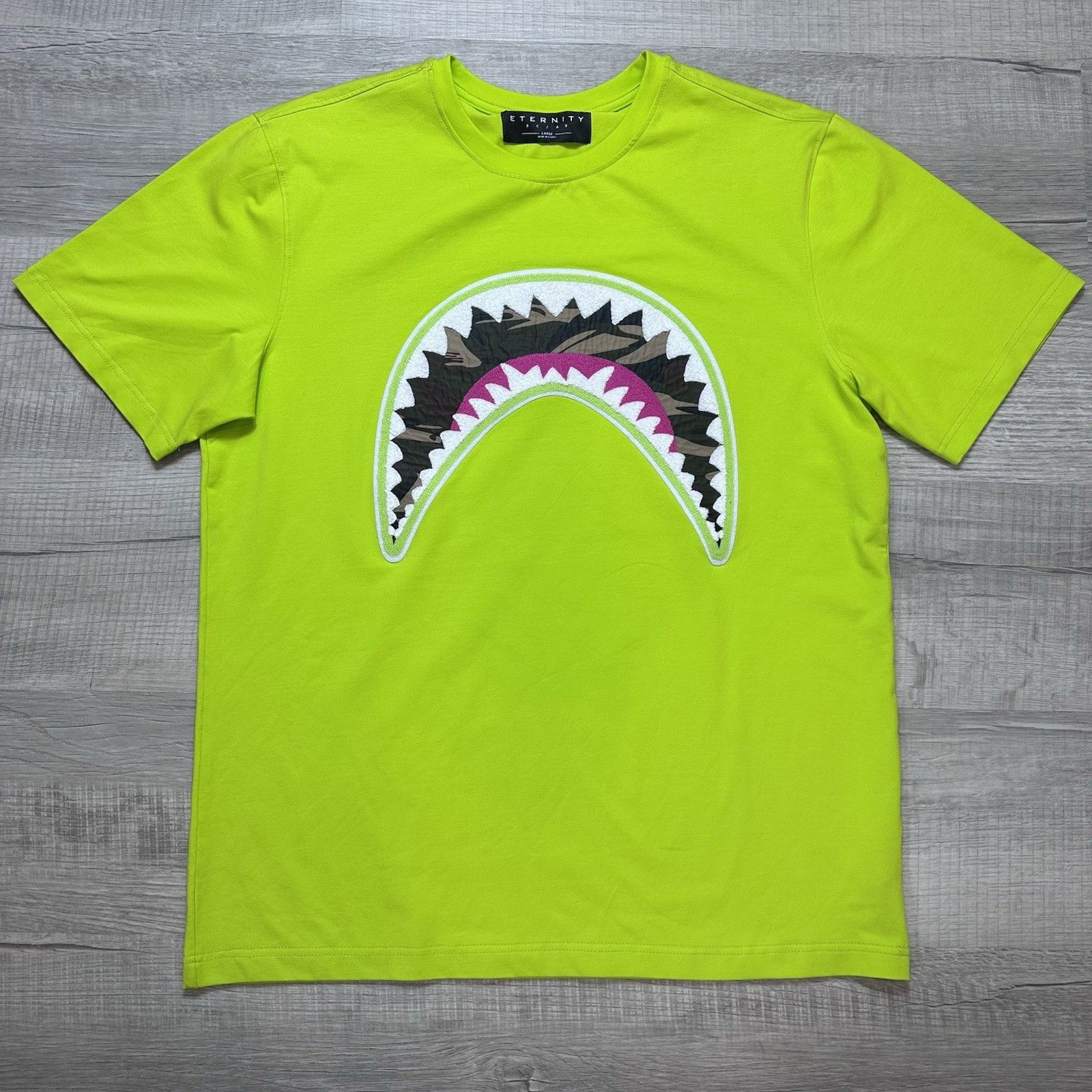 Other Eternity BC/AD Mens Volt Shark Mouth Crew Neck Pullover Tee Size US L / EU 52-54 / 3 - 1 Thumbnail