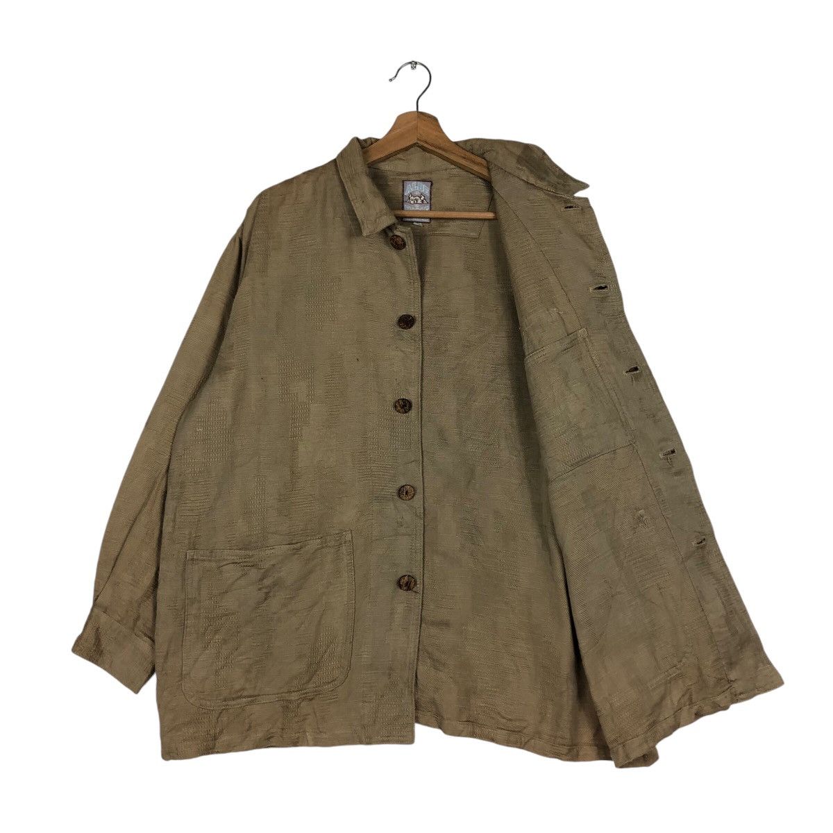Japanese Brand 📌Vintage Chore Work Jacket Button Albe Marle Size US M / EU 48-50 / 2 - 12 Thumbnail