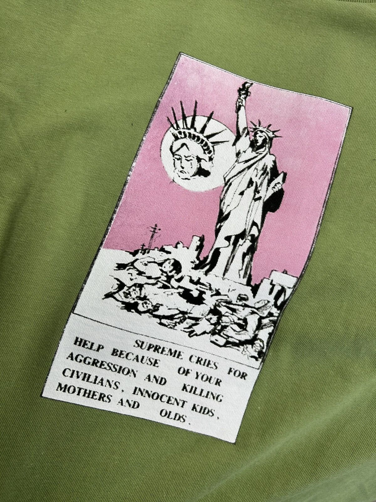 Supreme Supreme Statue of Liberty T-shirt Size US XL / EU 56 / 4 - 3 Thumbnail