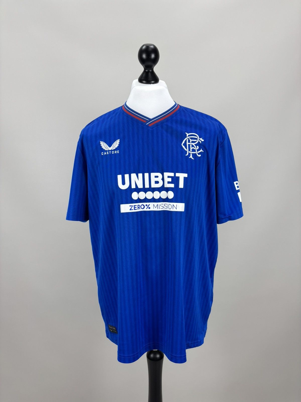 Designer Mens t shirt Castore Rangers Football Jersey Size XXL Size US XXL / EU 58 / 5 - 1 Thumbnail