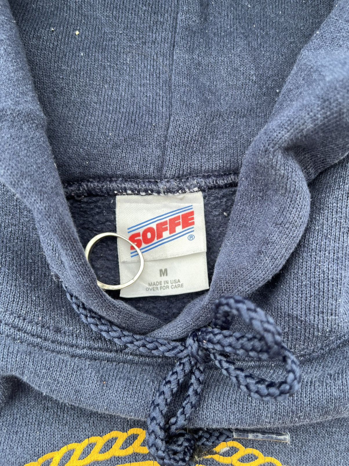 Vintage Vintage us navy military hoodie Size US L / EU 52-54 / 3 - 6 Thumbnail
