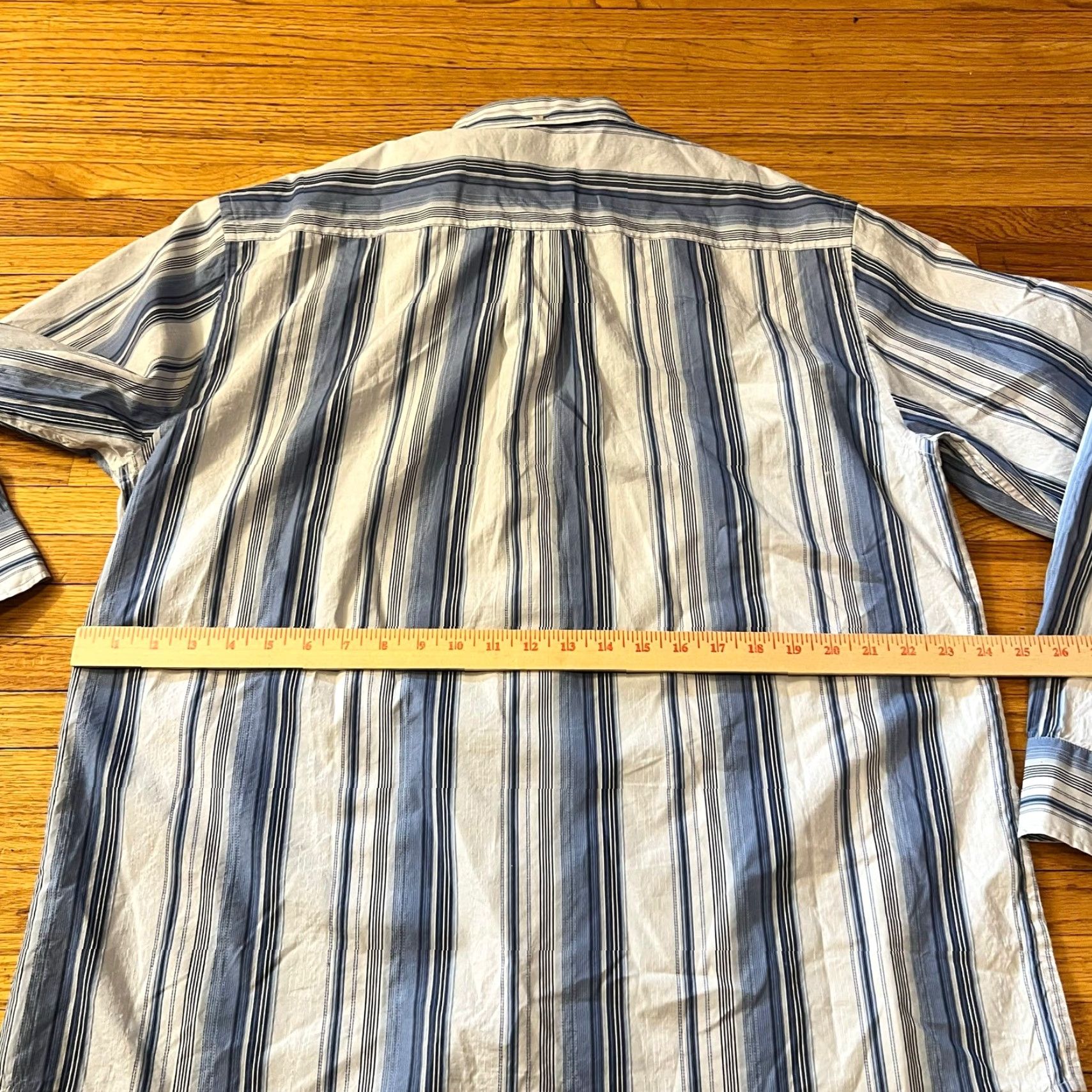 Tommy Bahama Tommy Bahama Shirt Mens XL Silk Blend Long Sleeve Button Up Blue White Size US XL / EU 56 / 4 - 4 Thumbnail