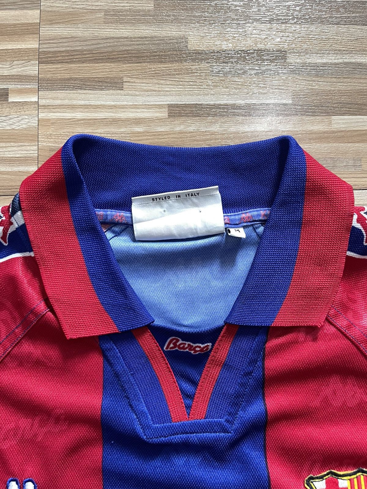 Kappa FC Barcelona 1995/1997 Home Shirt Jersey Size US M / EU 48-50 / 2 - 5 Thumbnail