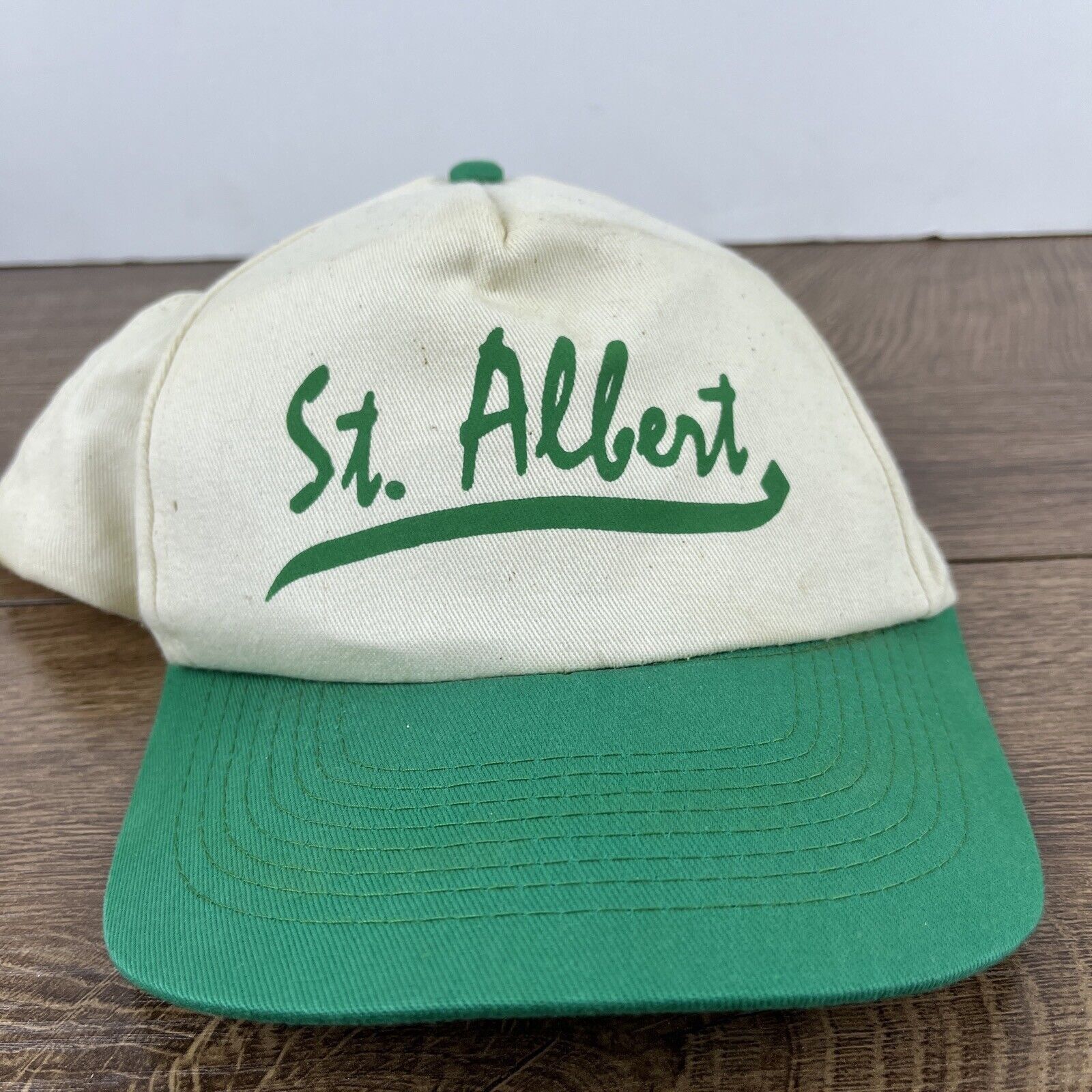 Other St Albert Hat Saint Albert White Hat Adjustable Snapback Adu Size ONE SIZE - 5 Thumbnail