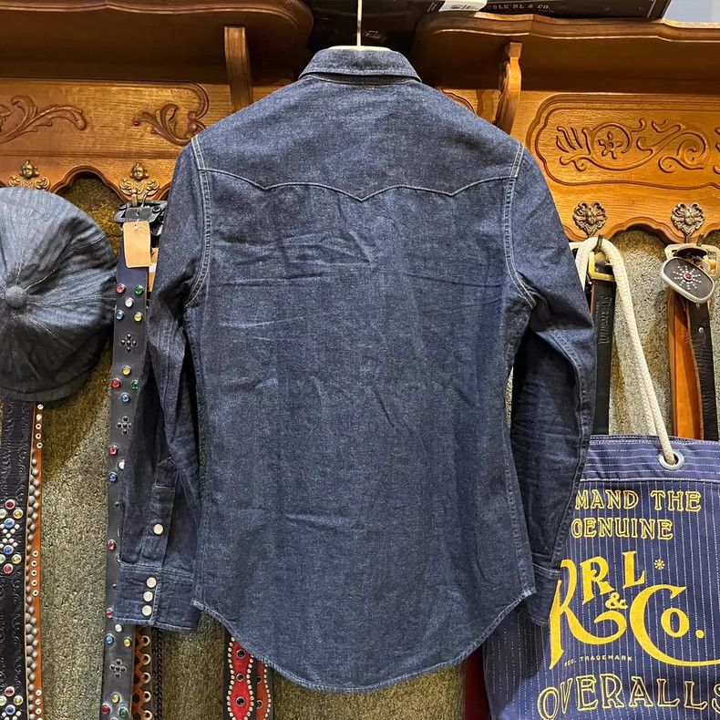 RRL Ralph Lauren RRL Ralph Lauren Huazai denim shirt Size US S / EU 44-46 / 1 - 2 Thumbnail