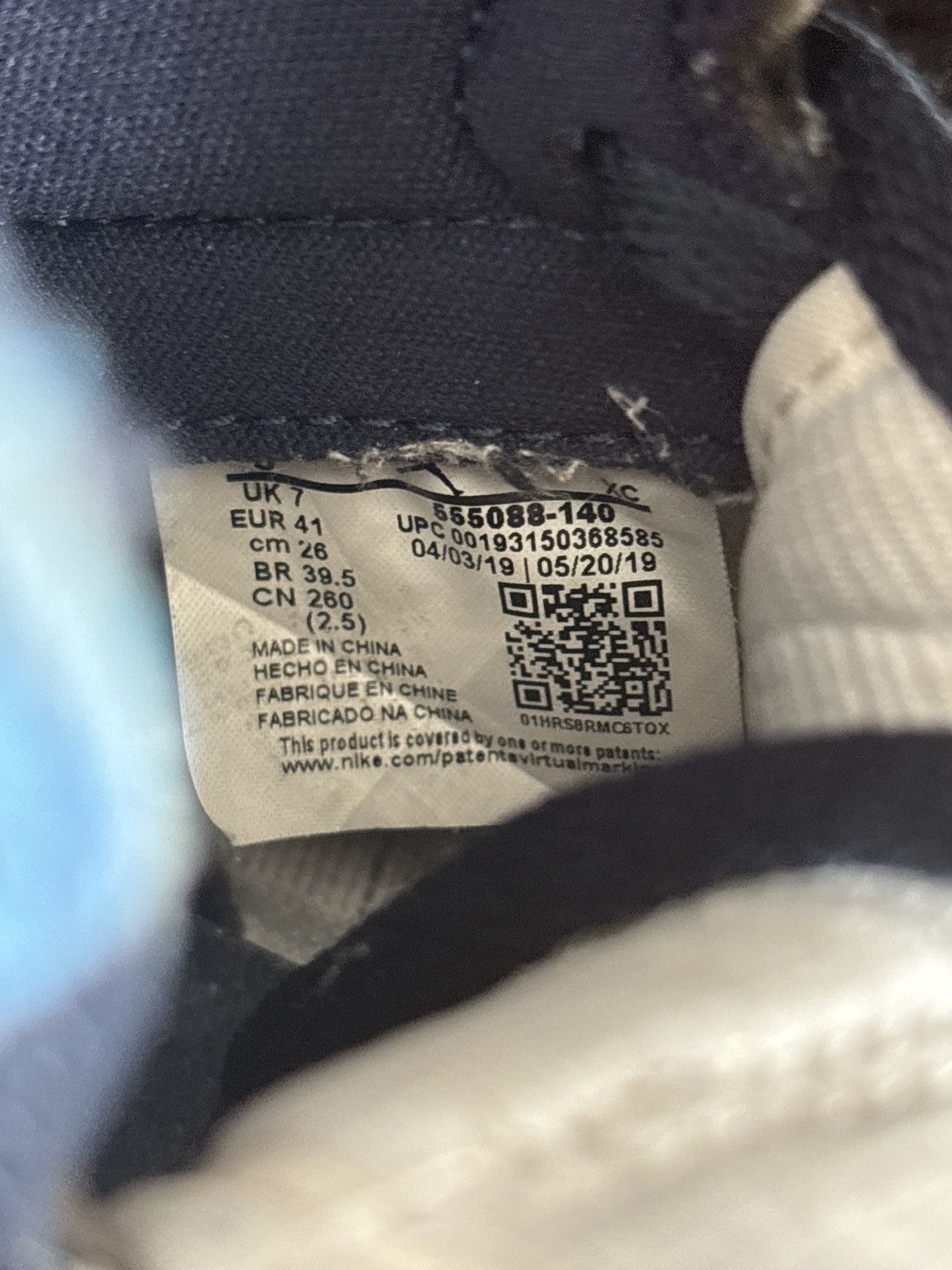 Jordan Brand Jordan 1 High Obsidian Size US 8 / EU 41 - 7 Thumbnail