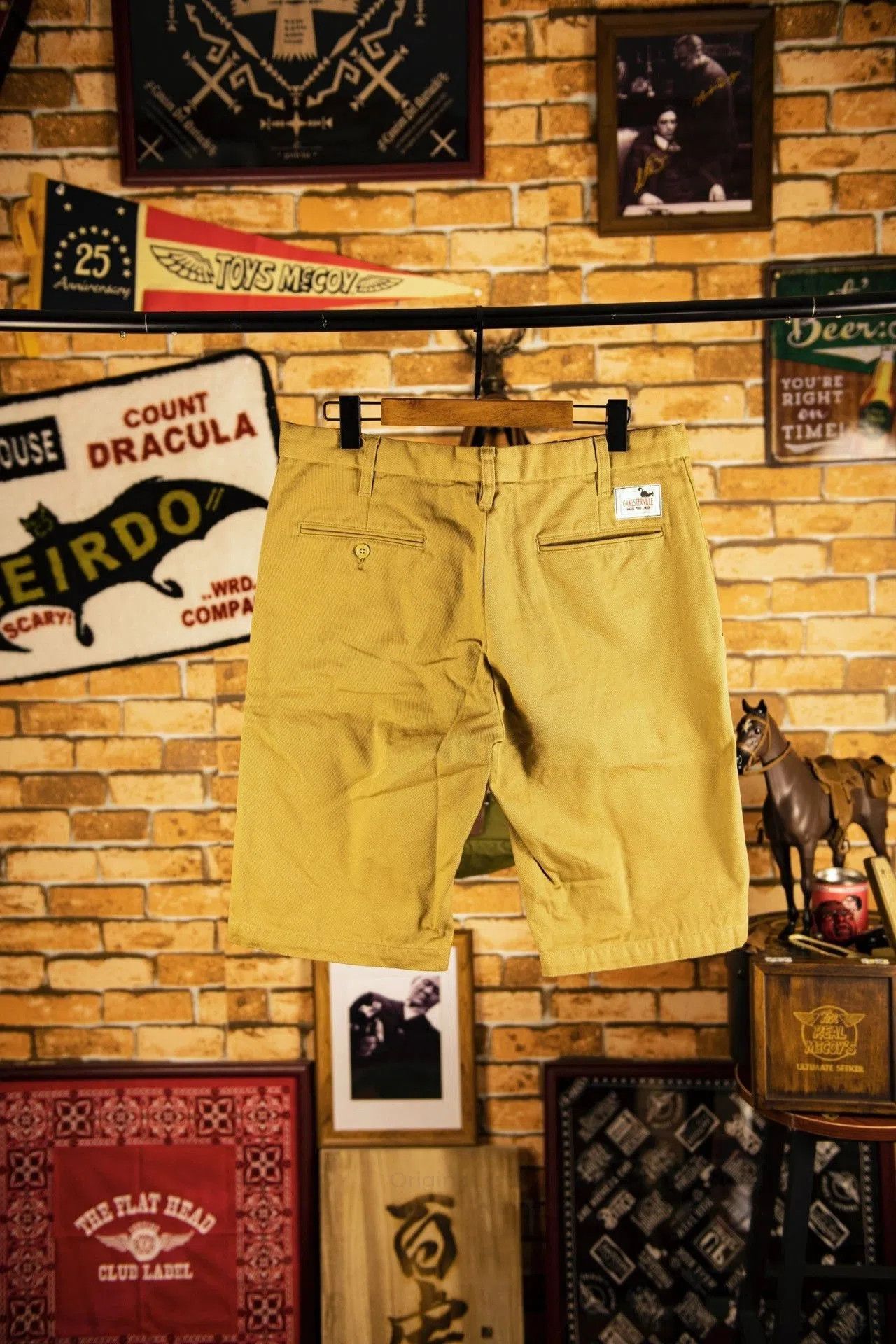 Other GANGSTERVILLE Khaki Shorts. Size US 26 / EU 42 - 2 Thumbnail