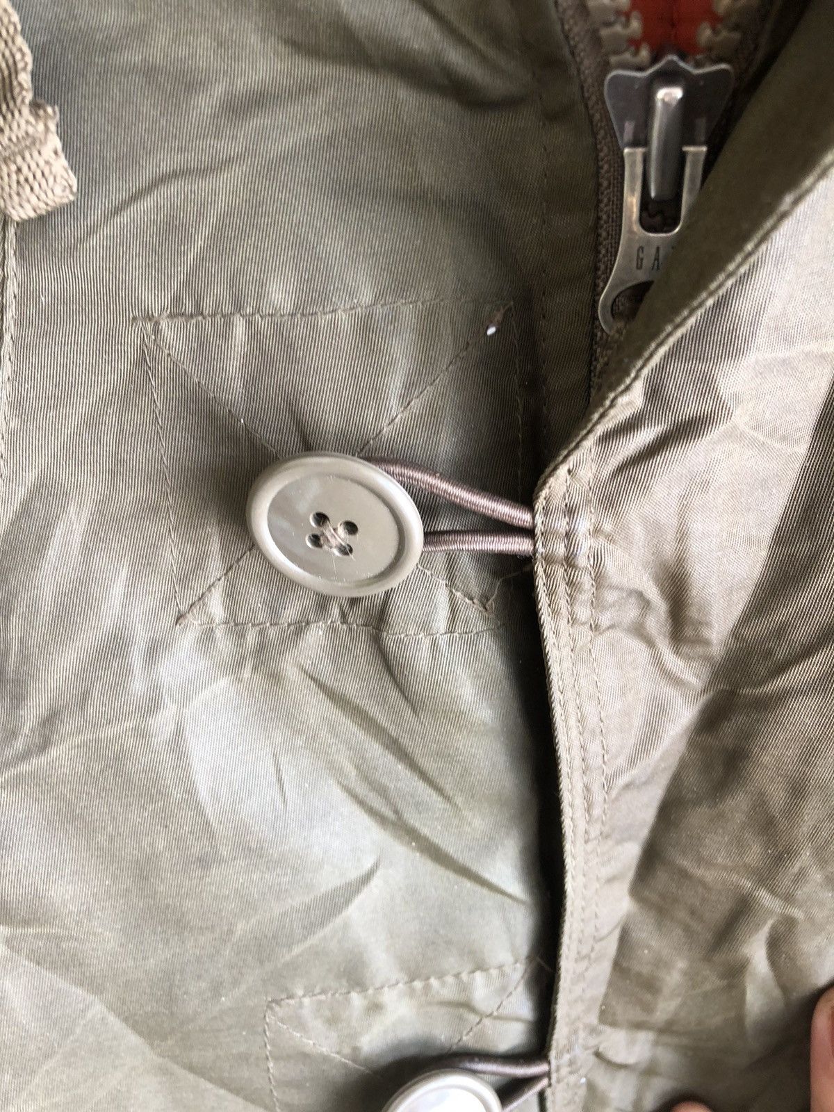 Gap × Japanese Brand × Vintage Vintage Y2K Gap Bomber Jacket Hoodie Size US M / EU 48-50 / 2 - 3 Thumbnail
