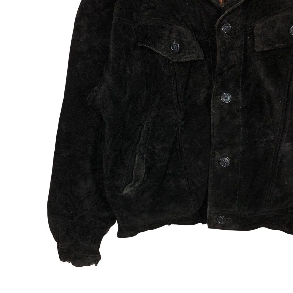 Japanese Brand 📌Vintage Leather Jacket Blanket Dragon Tokyo Issey Miyake Size US M / EU 48-50 / 2 - 5 Thumbnail