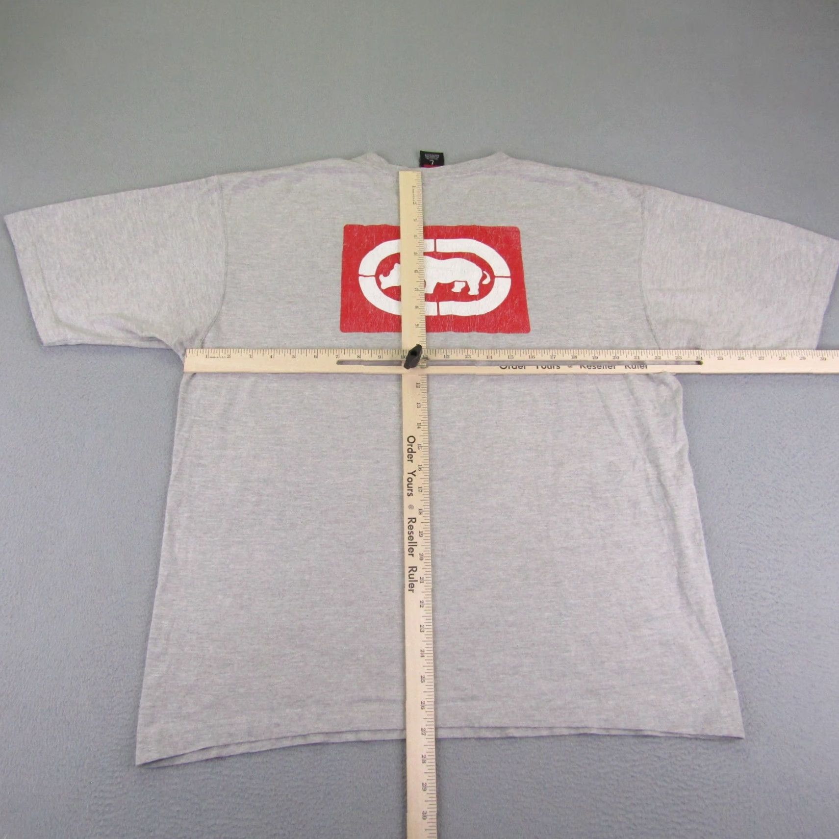Ecko Unltd. VINTAGE Ecko Unltd Mens T-Shirt Short Sleeve Crew Neck Large Gray Hip Hop 90s Size US L / EU 52-54 / 3 - 7 Thumbnail