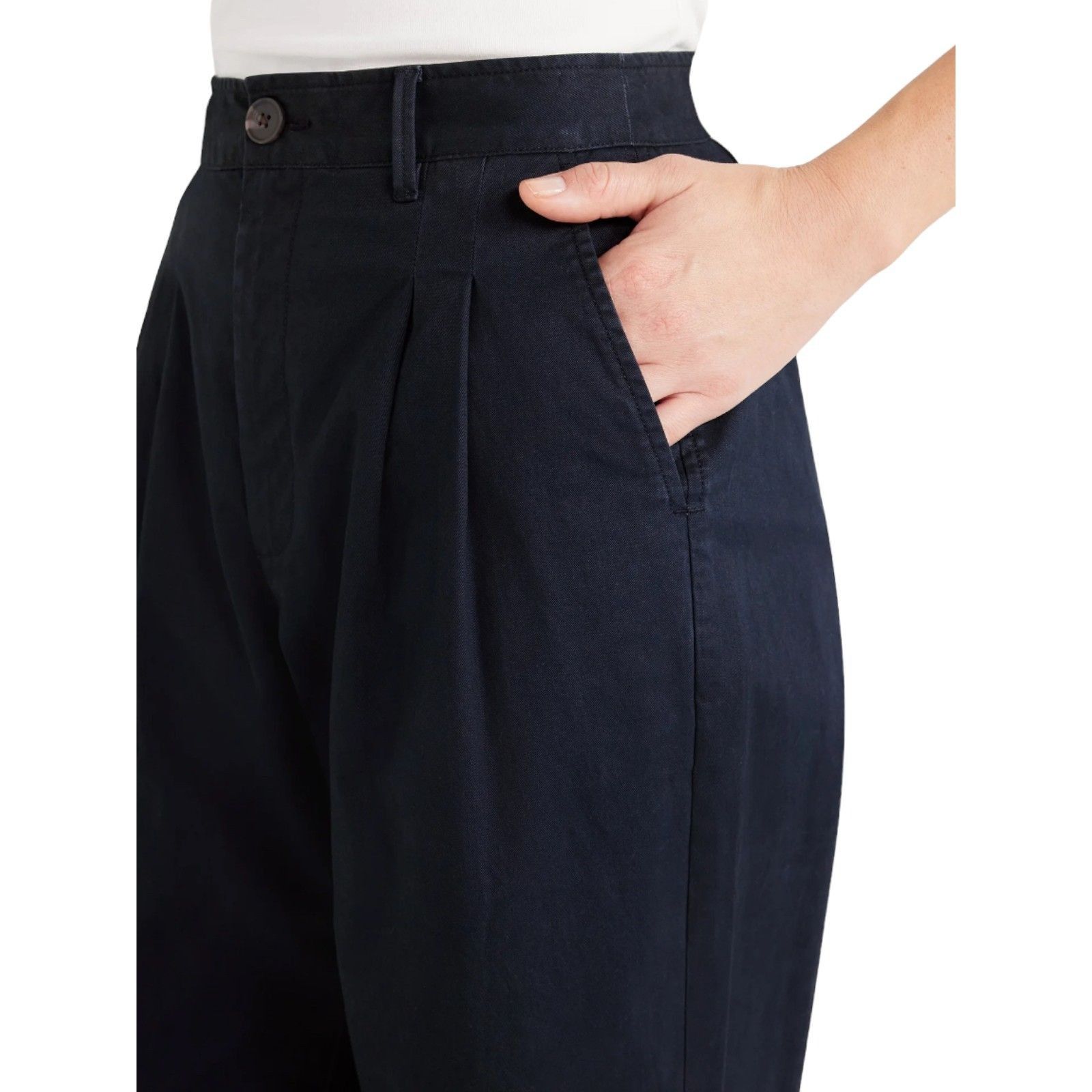 Other Free Assembly - Women's Wide Leg Chino Pants - Blue - 8 Size 30" / US 8 / IT 44 - 15 Thumbnail