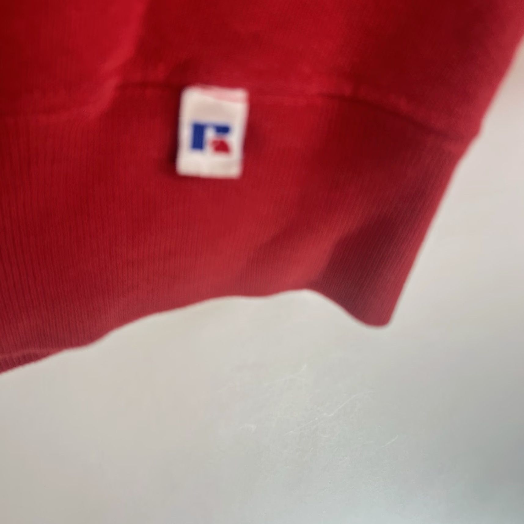 Vintage VINTAGE Russell Sweatshirt Mens 2XL Red USA Phila Quakers Graphic Print Pullover Crew Neck Jersey Cotton Polyester All Seasons Football Gym & Training Size US XXL / EU 58 / 5 - 5 Thumbnail