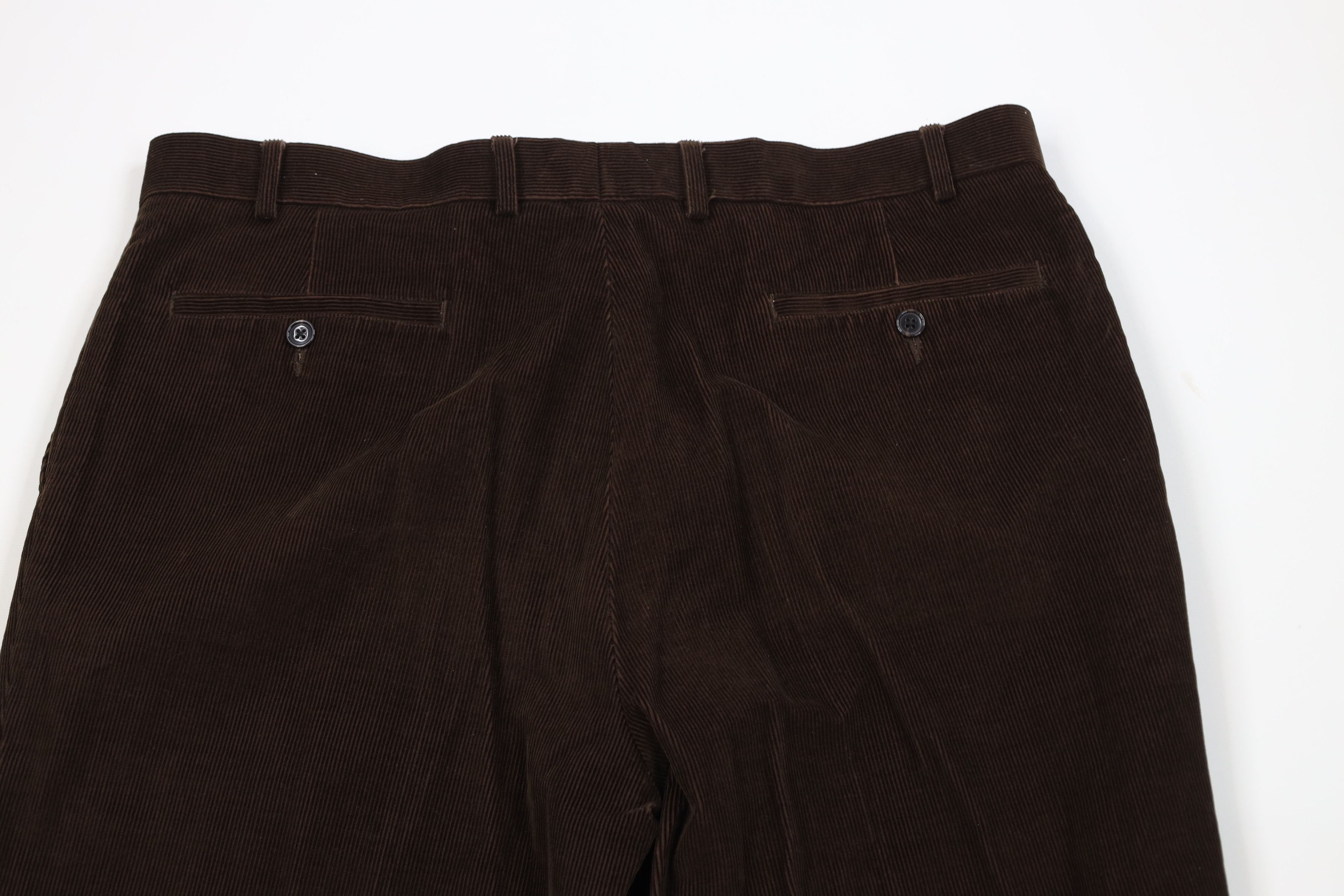 Ralph Lauren Vintage Ralph Lauren Straight Leg Corduroy Chino Pants Brown Size US 38 / EU 54 - 10 Thumbnail