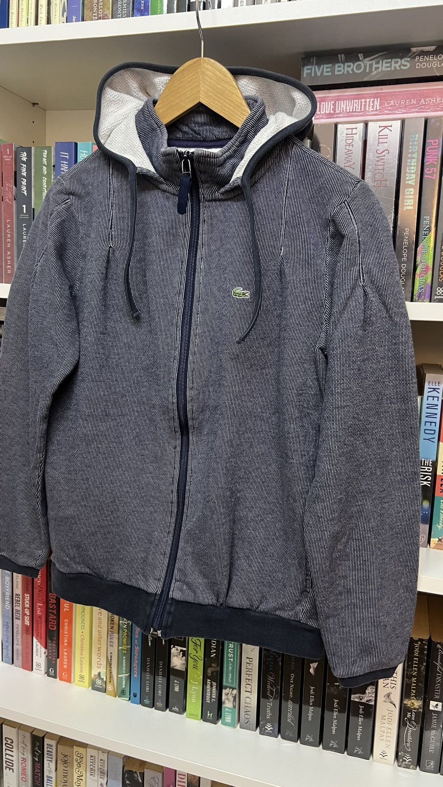 Lacoste × Vintage Lacoste Japan Zipper Hoodie Size US XS / EU 42 / 0 - 2 Thumbnail