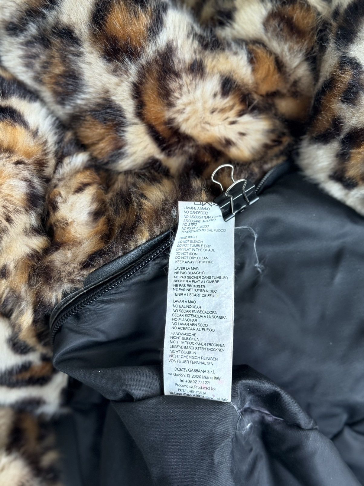 Dolce & Gabbana Dolce & Gabbana Leopard Backpack Animal Style Size ONE SIZE - 17 Thumbnail