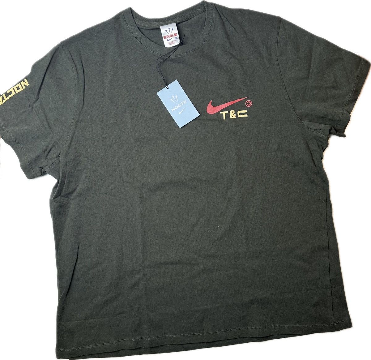 image of Drake x Nike Nocta Souvenir Cactus T-Shirt in Green, Men's (Size 2XL)