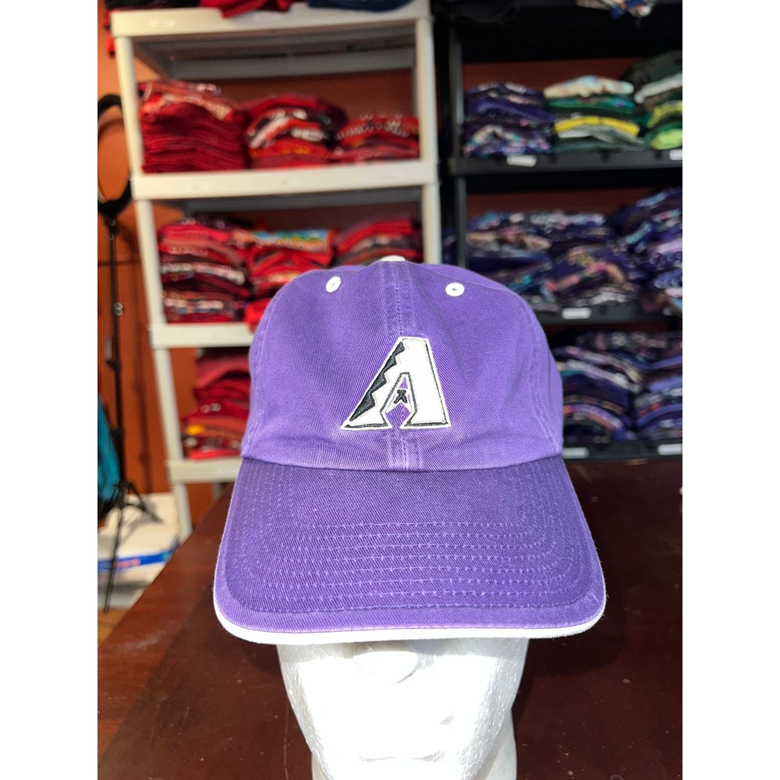MLB Arizona Diamondbacks Hat MLB baseball Purple Cap Headwear Size ONE SIZE - 1 Thumbnail