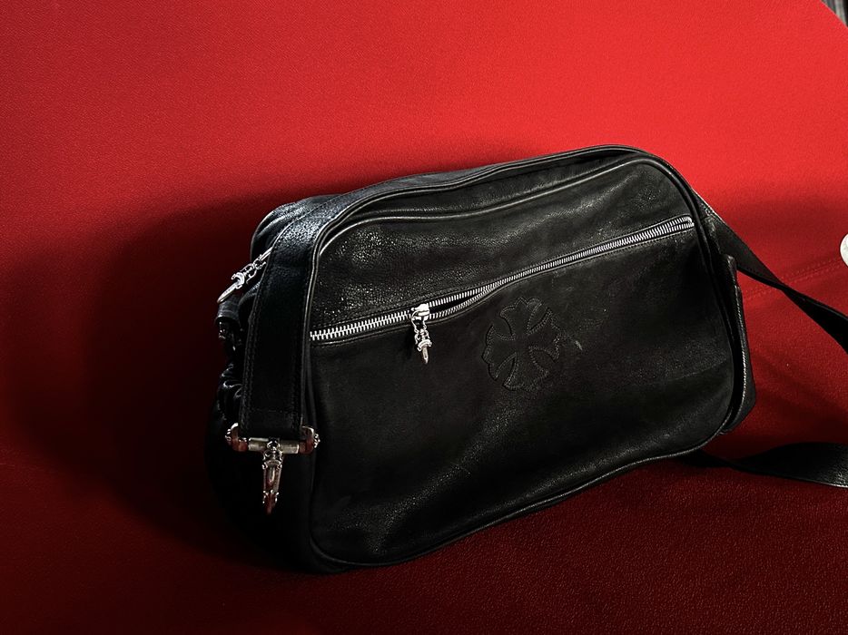 Chrome Hearts Chrome Hearts Lester Bag in Destroyed Leather Rare