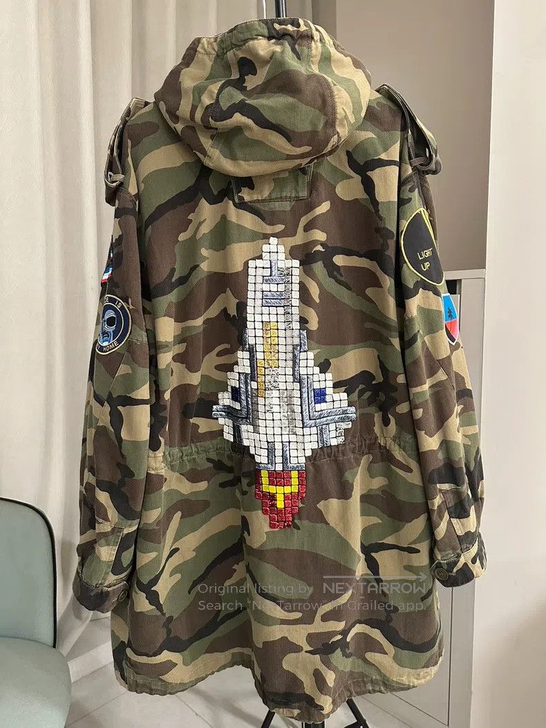 Saint Laurent Paris Saint Laurent Paris Large Rocket Camo Coat Size US S / EU 44-46 / 1 - 1 Thumbnail