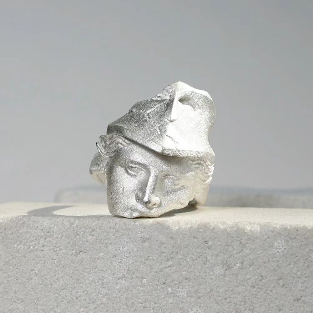 Jewelry New Trend Jewelry Rings Open Size Chrome Ring (Size 7-13) Size ONE SIZE - 2 Thumbnail